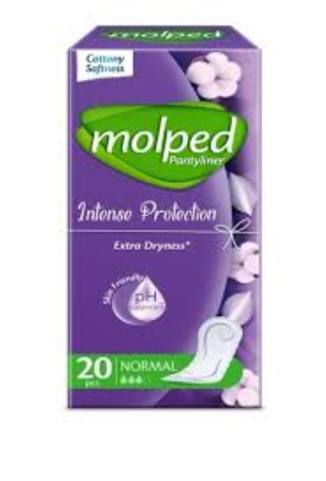 MOLPED PANTYLINER 20PCS INTENSE PROTECTION